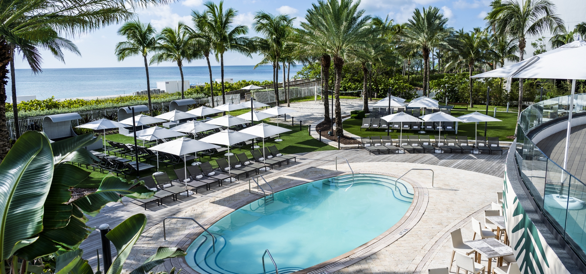 Pool at Eden Roc, Miami Beach