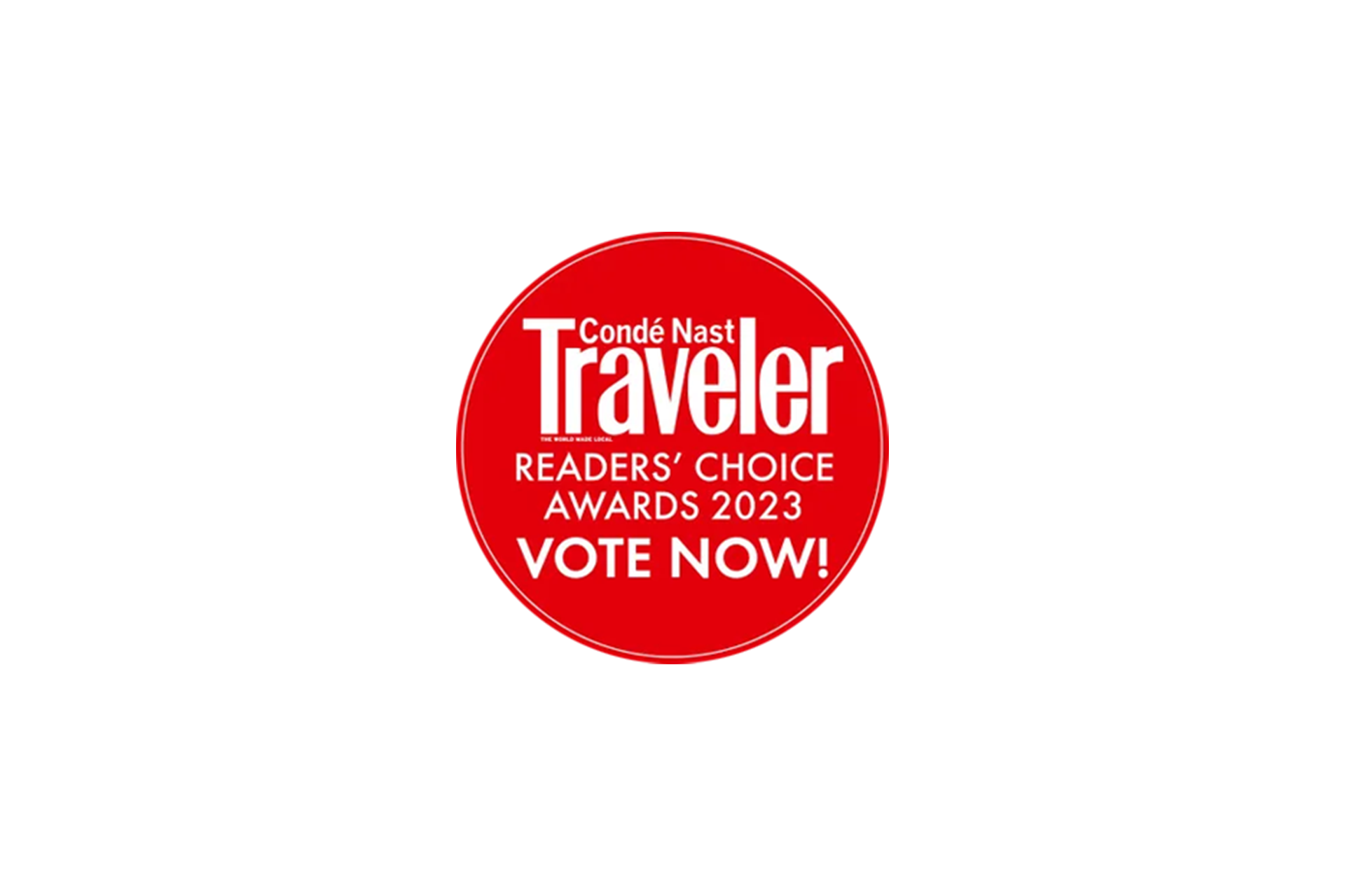 Conde Nast Traveler Vote Now