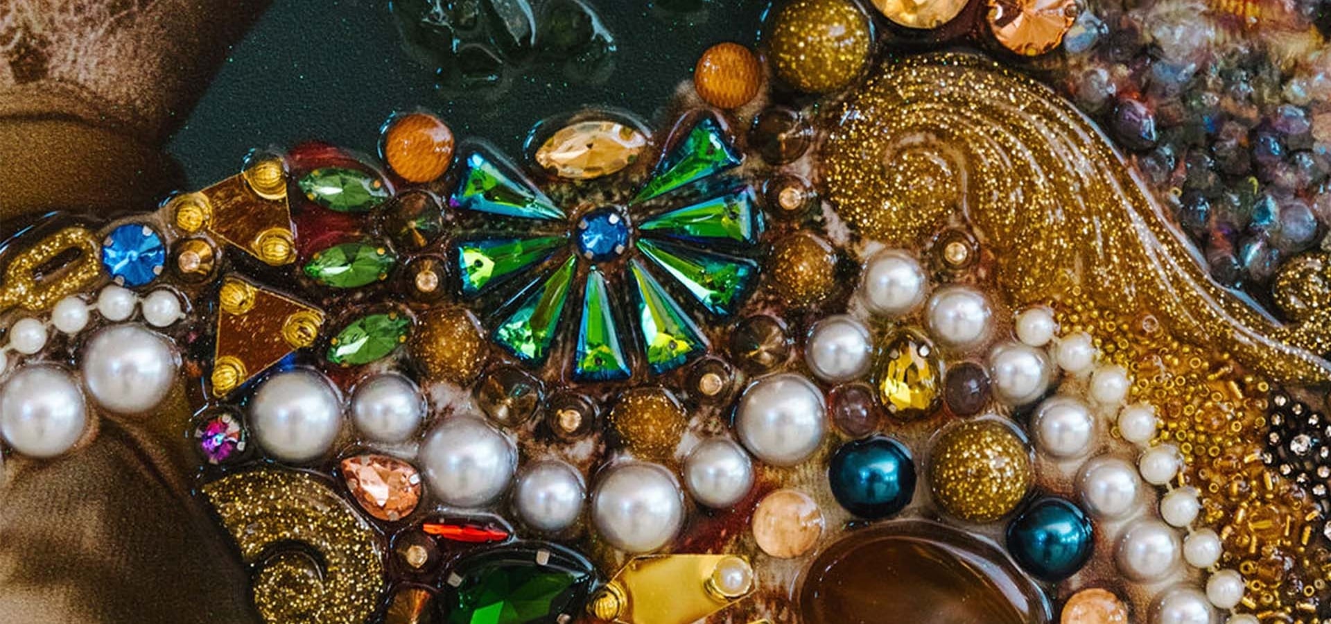 Close up of Lobby Art